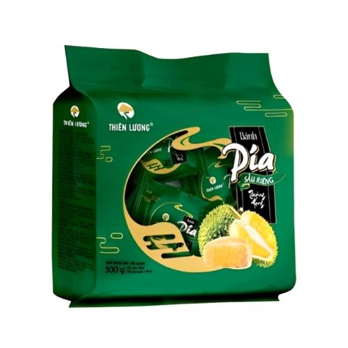 THL06 - Banh Pia Thuong Hang/ Pia Mung Bean - Durian - Salted Egg Yolk