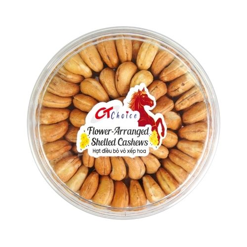 CT123 - Dieu rang muoi khong vo xep hop/Salted Roasted Cashews (No Shell)