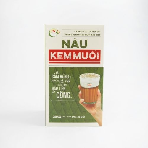 CONG02 - Nau kem muoi / Instant Salt Cream Coffee