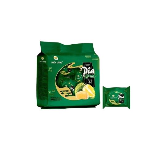 THL06 - Banh Pia Thuong Hang/ Pia Mung Bean - Durian - Salted Egg Yolk