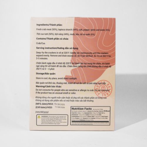 AK02 - Banh phong cua/Crab Chips