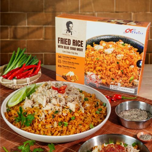 CT024 - Com Chien Thit Ghe / Fried Rice With Blue Crab Meat