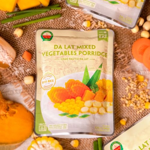 CCT03 - Chao Rau Cu Thap Cam / Mixed Vegetables Porridge