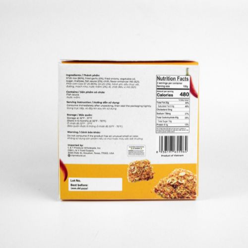 CT066 - Com Chay Xot Mam Toi Ot / Garlic Sauce Scorched Rice