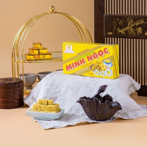 MN01 - Banh dau xanh Minh Ngoc vi truyen thong/ Minh Ngoc Green Bean Cake Traditional flavor