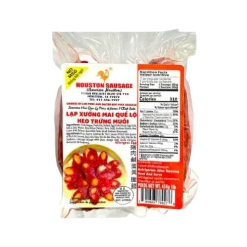 Houston Lap Xuong Trung Muoi / Pork and Salted egg Yolk Sausage #105