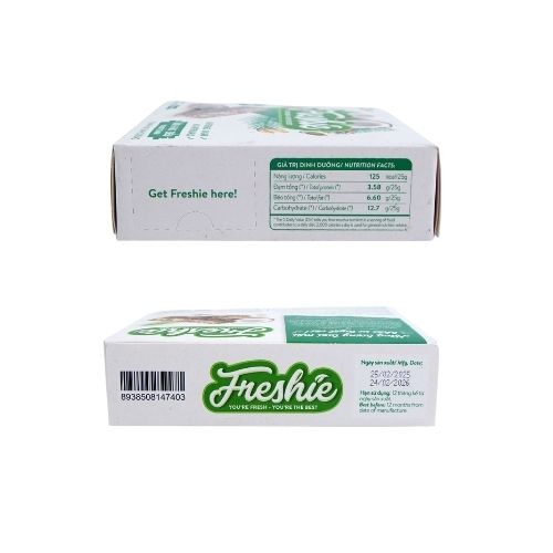 TMF03 - Thanh hat dinh duong dua & hat dieu/Freshie Granola Bar (Coconut & Cashew)