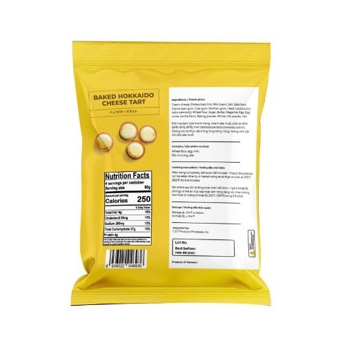 CT055 - Banh Tart Phomai Kem Hokkaido / Hokkaido Cheese Tart