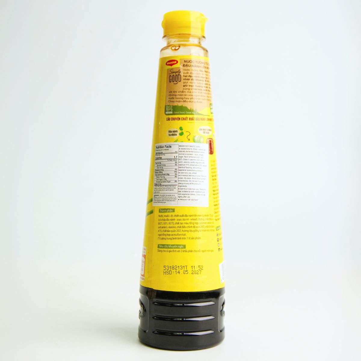 MAG03 - Nuoc Tuong Dam Dac Maggi/ Maggi Concentrated Soy Sauce * 300ml x 24 Units