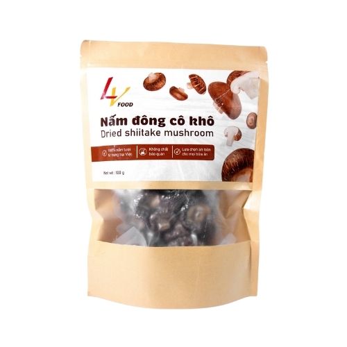 LV027 - Nam dong co kho L11 (4-5cm)/Dried Shiitake Mushroom